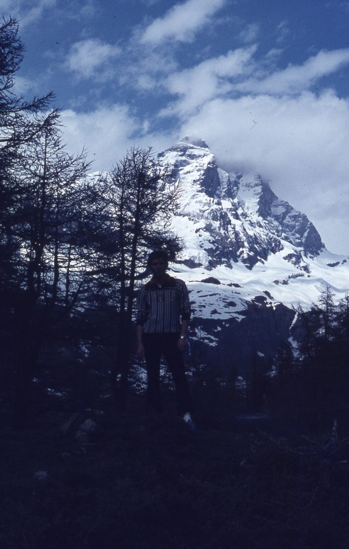 Foto Vacanze a Cervinia nel 1981