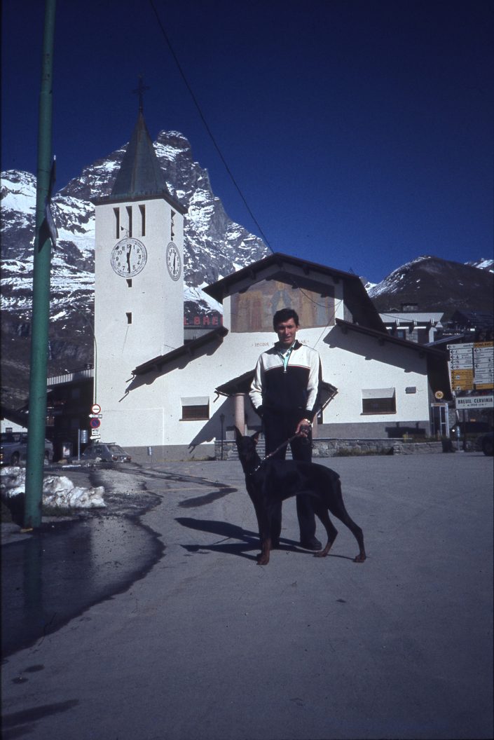 Foto Vacanze a Cervinia nel 1981